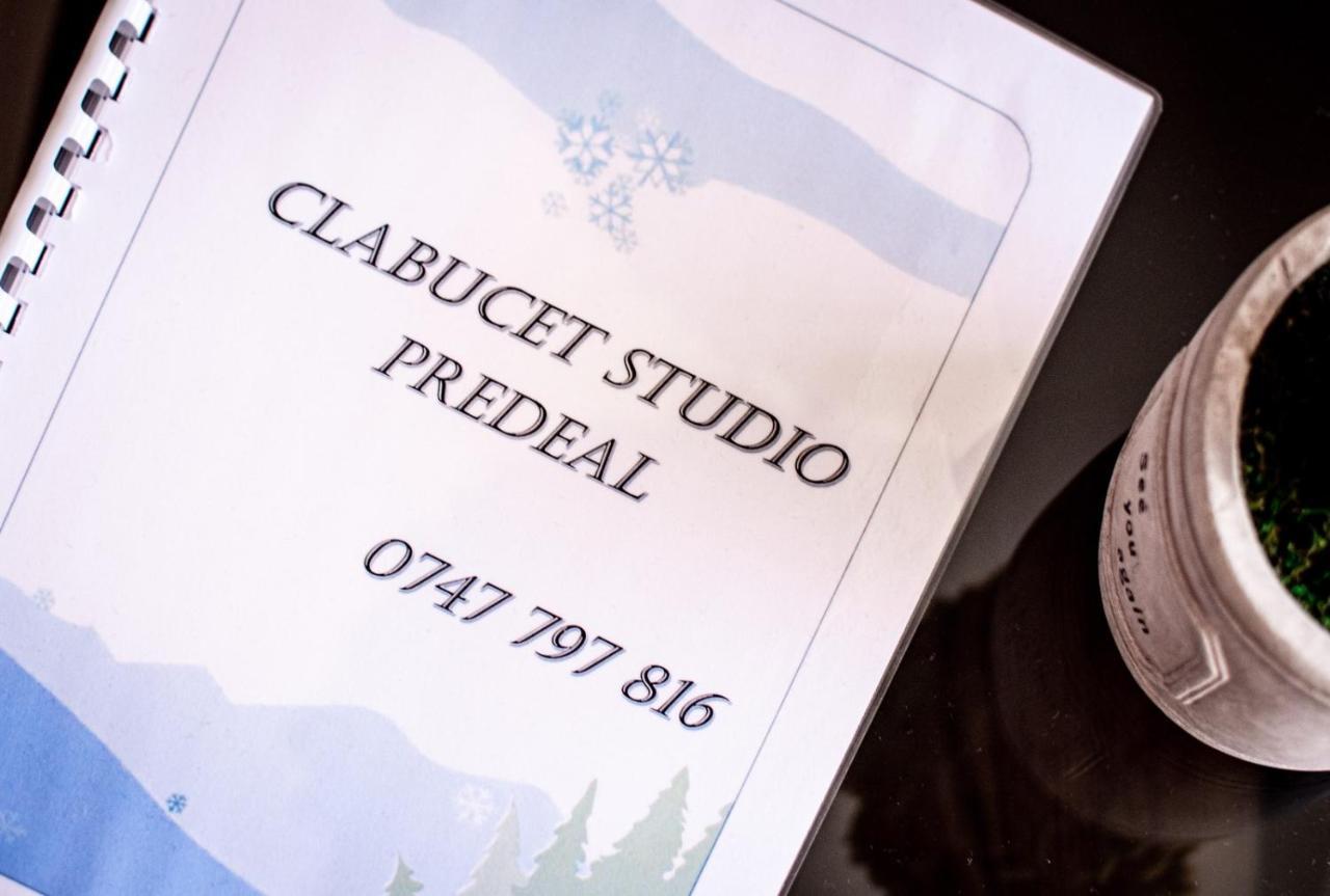 Clabucet Studio Predeal Eksteriør bilde